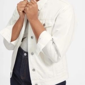 Everlane Denim Jacket in Bone